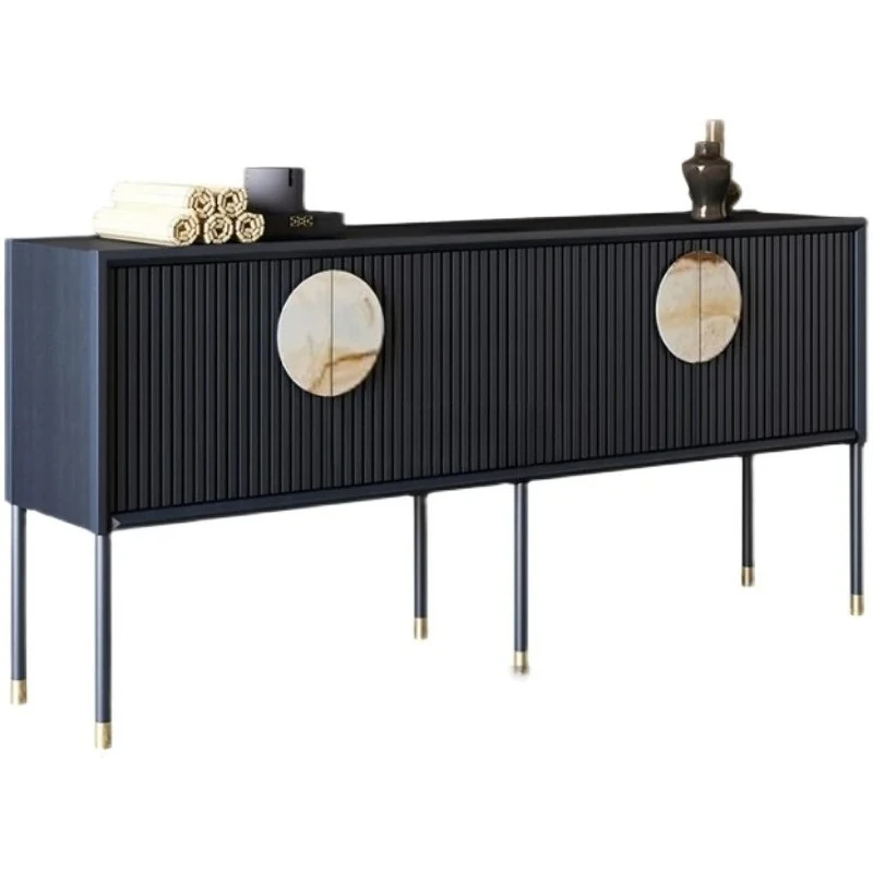 

New Chinese-style entrance locker Nordic foyer light luxury decorative cabinet villa customization