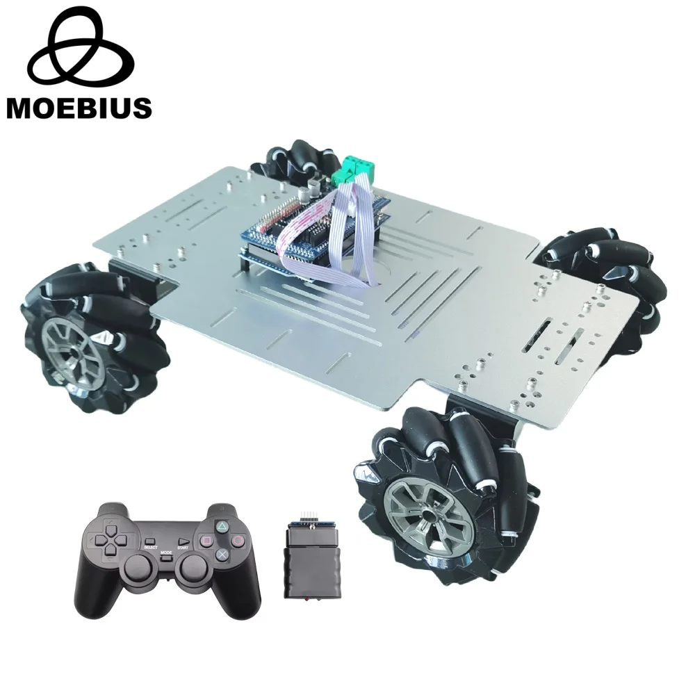 25KG Load 4WD Mecanum Wheel Robot Car Kit with DC 12V Encoder Motor for Arduino ROS Robot Arm Chassis DIY Toy Parts