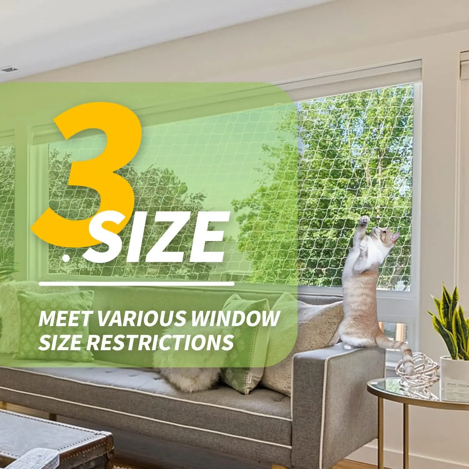 Thumbnail 4 - #74 Top Rated Cat Safety Window Nets to Buy in 2026