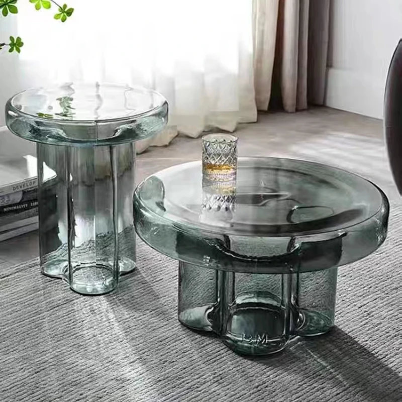 

Light Luxury Nordic Coffee Table Aesthetic Designer Unique Simple Salon Side Table Living Room Decoration Mesas Bajas Furniture