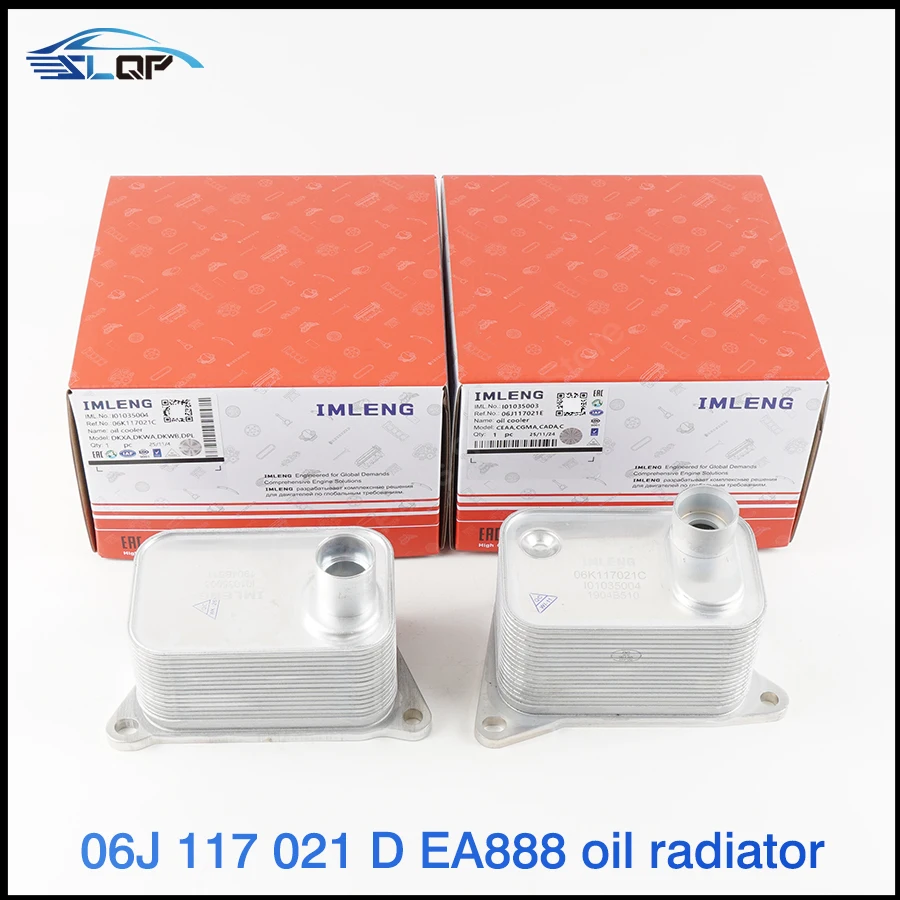 

06J117021J EA888 Engine Oil Radiator Cooler For VW Golf MK6 MK7 GTI Passat Jetta Tiguan Audi A4 A5 A6 A7 Q5 06L 117 021 E