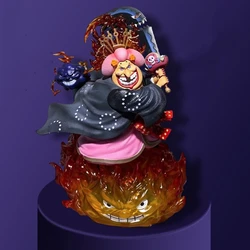 Anime One Piece Big Mom The Four Emperors Charlotte Linlin & Kaido GK PVC Action Figure Statue Collection Model Toys Doll Gifts