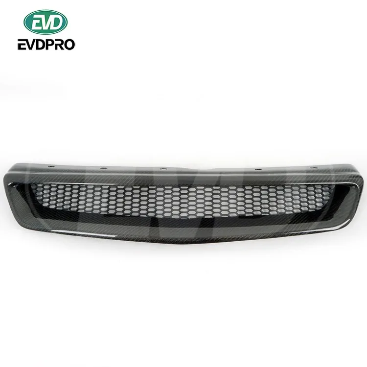 

For Honda Civic 1999-2000 T-R Style Carbon Fiber Grille