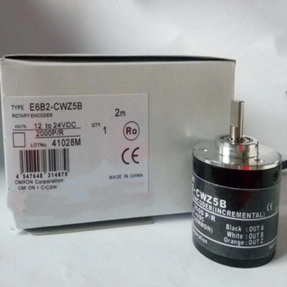 

E6B29237C E6B2-CWZ5B 2000P/R 2M BY OMS Incremental Encoder