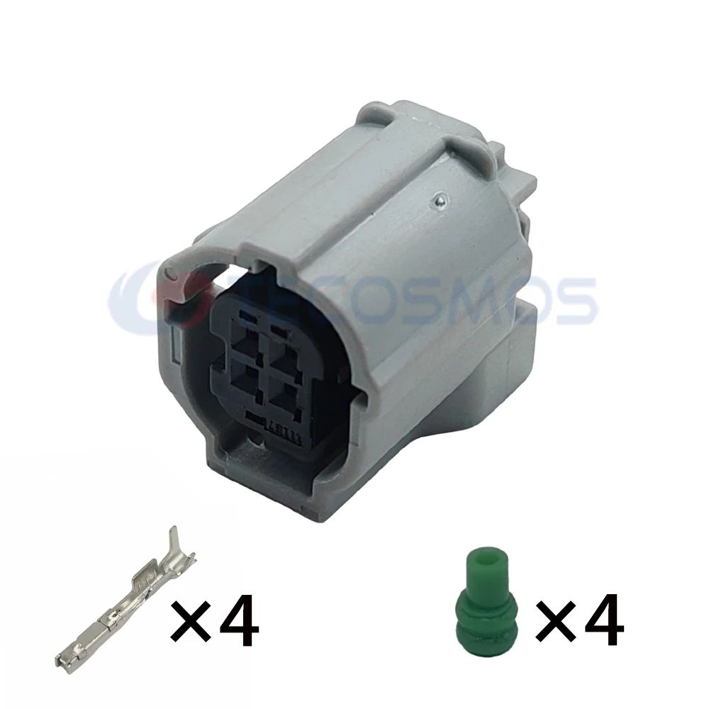 

4-контактный автомобильный водонепроницаемый разъем, электронный разъем жгута проводов гидроусилителя рулевого управления 90980-12495 6189-1231 для Toyota Lexus