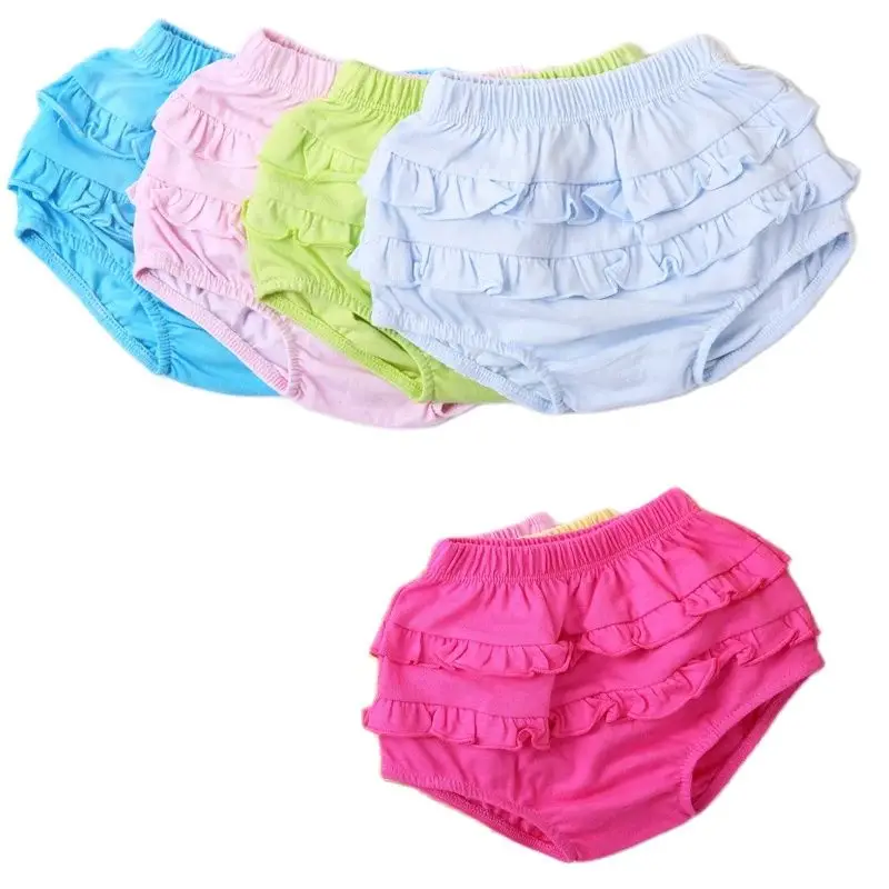 Baby shorts lace pants boys and girl's boxers baby summer soft and thin baby children pants stripes and solid colors shorts