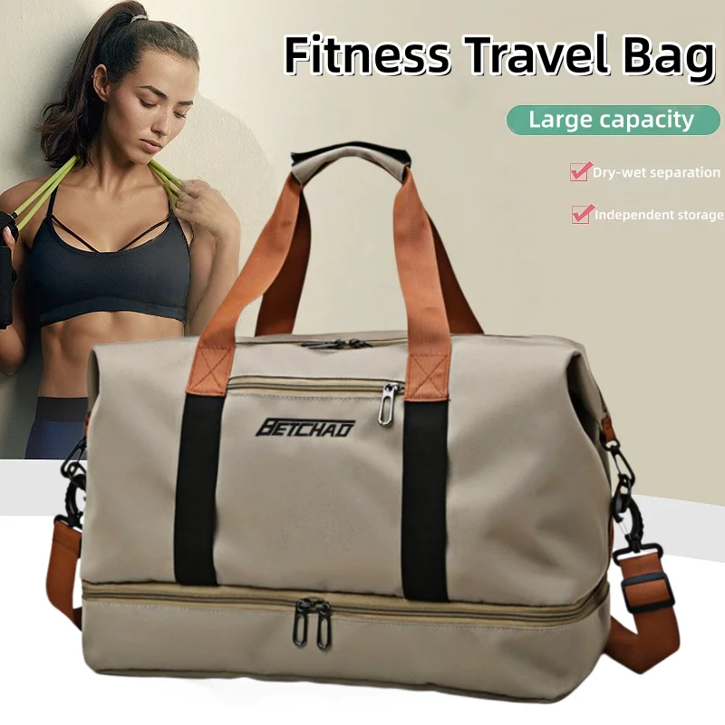 Expandable travel bag,sports handbag,fitness bag, with large capacity.Perfect for use in the gym,weekend trips and carrying
