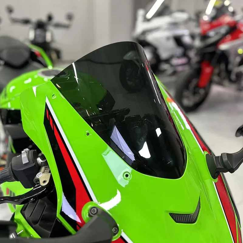 

Motorcycle Windscreen Wind Deflector Fairing Windshield Front Flyscreen Fit For ZX-10RR ZX10R ZX-10R Motor Accessories