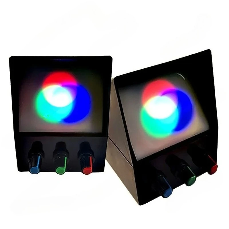 

Three Primary Colors of Light Synthesis Demonstrator Red Green Blue Ternary