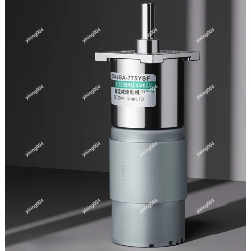 42GA-775 DC Gear Reduction Motor High Torque Reversible Speed Adjustable Mini Micro Motor 12V 24V