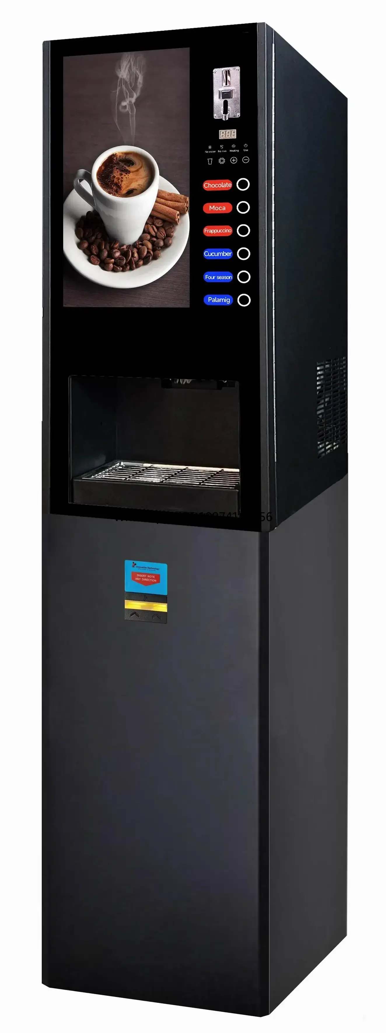 

Commercial Use Coin-operated Espresso Coffee Maker Machine Smart Coffee Vending Machine