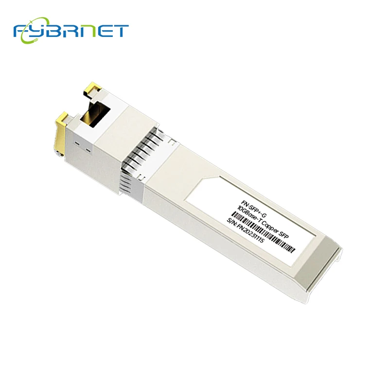 Transceptor de cobre 10G RJ45 SFP +, Puerto RJ45 de 30M/80M, módulo 10GBase-T Compatible con Mikrotik/Cisco para interruptor de fibra Ethernet