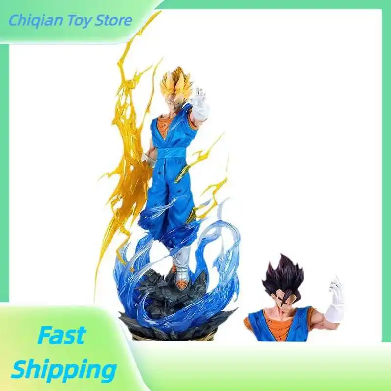 Dragon Ball Saiyan 05 Three Headed Carving Ultimate Warrior Yunqi Beijit Handmade Model Statue Birthday Gift Desktop Ornament