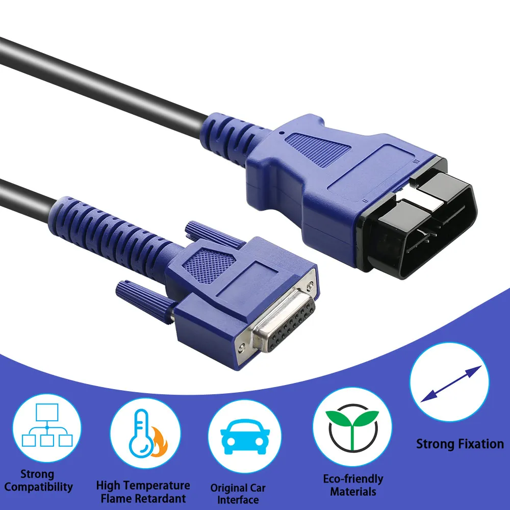 Haupt-OBD-Kabel für Autel MaxiIM IM508 IM608 IM608Pro Diagnose-Scanner Testleitung DB15 DB26 16-Pin Ersatz-Verbindungskabel – Detail 11