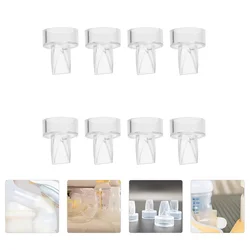 Accesorios para extractor de leche materna para mujer, recambio de válvulas de pico de pato, piezas de botellas de leche materna, bombeo de bebé duradero, 8 piezas