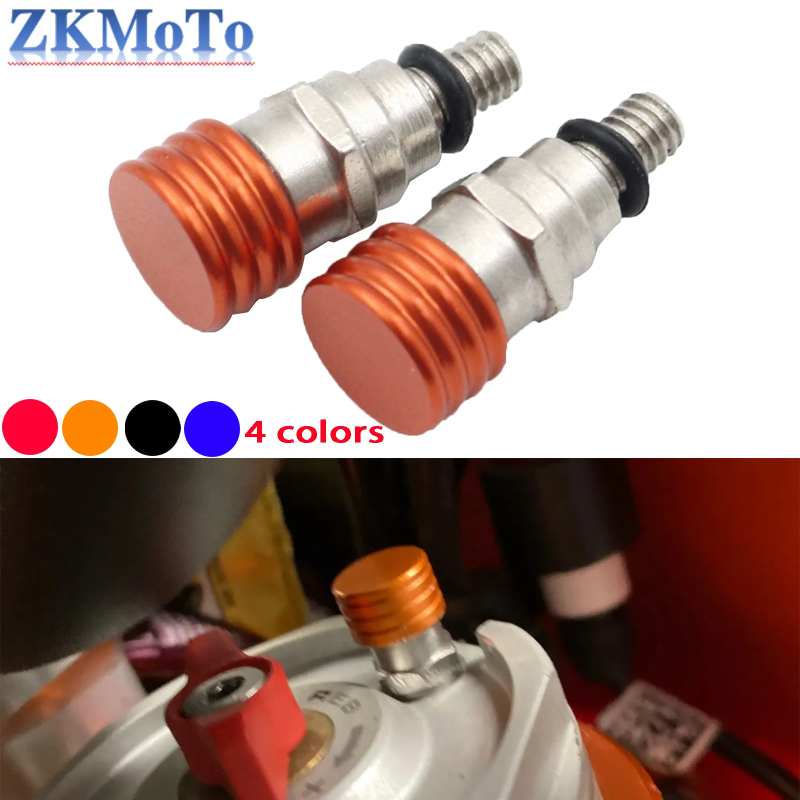 

Клапаны выпускного воздуха вилки M4x0,7 для KTM EXC 300 SX 125 250 XC 350 450 690 Enduro R SMC R 990 Adventure для Husqvarna BETA GASGAS
