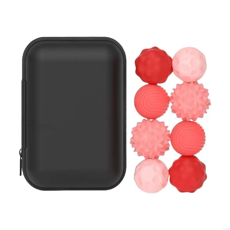 Safe Silicone Sensory Balls With Links For Imaginative Play for Calming P31B