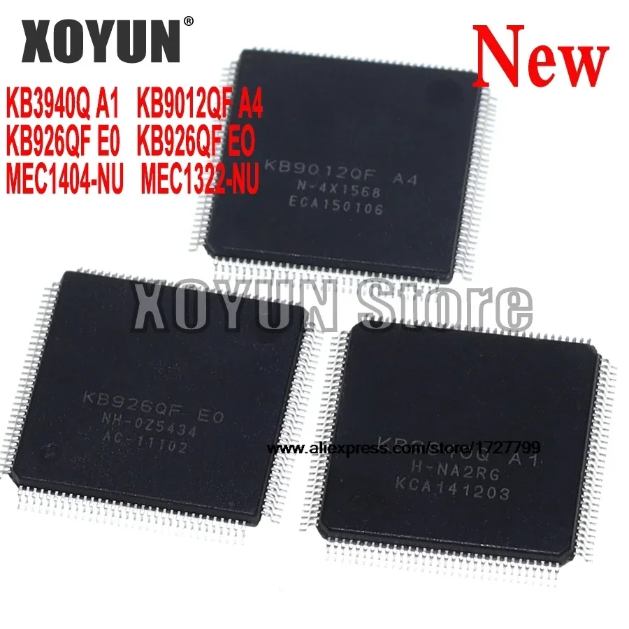 100%New KB3940Q A1 KB9012QF A4 KB926QF E0 KB926QF EO MEC1404-NU MEC1322-NU QFP-128