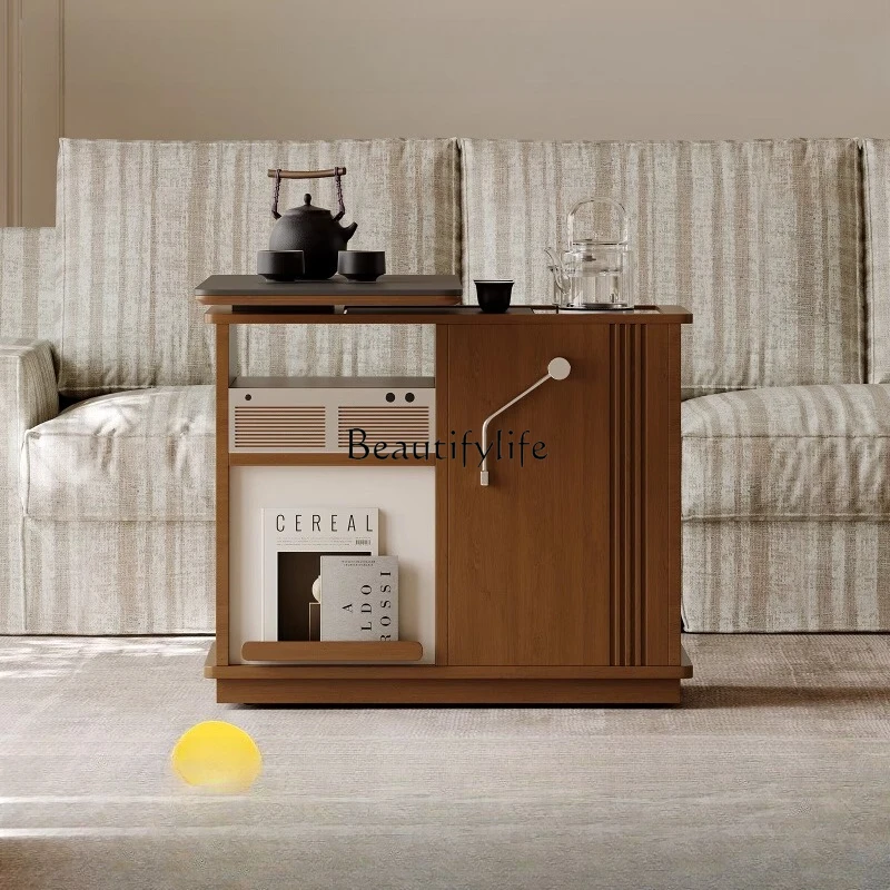 

Retro French rotating mobile tea cart, automatic water filling integrated