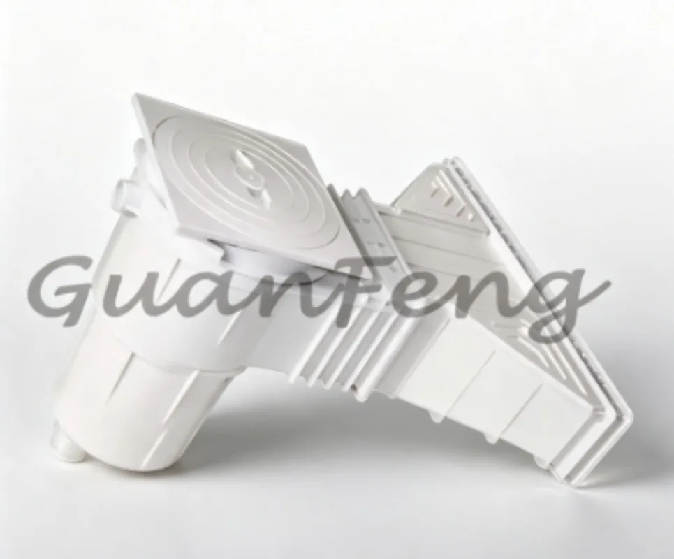 Wall‑Mounted ABS Wide Mouth Pool Water Absorber, Heavy‑Duty Swimming‑Pool Surface Skimmer Cleaning Accessories