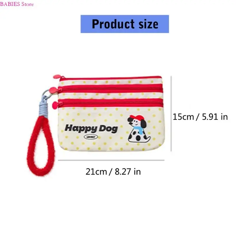 C9GB Cartoon Lanyard Multi Soporter Tolder Organizador almacenamiento bolsas moneda almacenamiento