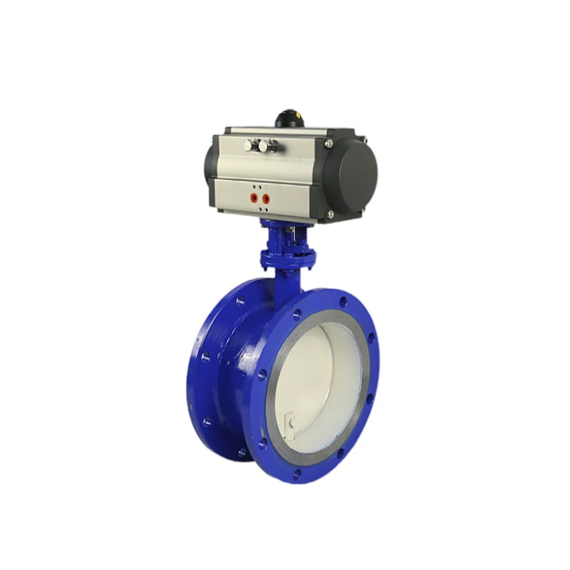 OEM ODM DN500 DN400 هوائي صمام فراشة من الفولاذ الكربوني المختوم الصلب 1.6mpa #1