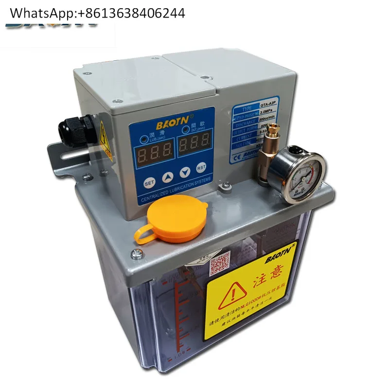 

BAOTN Proton GTA-A2P3 Electric Grease Lubrication Pump Volumetric Butter Pump BMG-C2P4 Oil Inje-ction Machine GTB