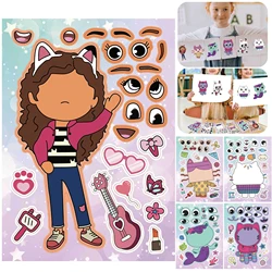 Cartoon Stickers Birthday Party Decoration DIY Sticker Luggage Guitar Waterproof Graffiti Baby Shower Kids Toys