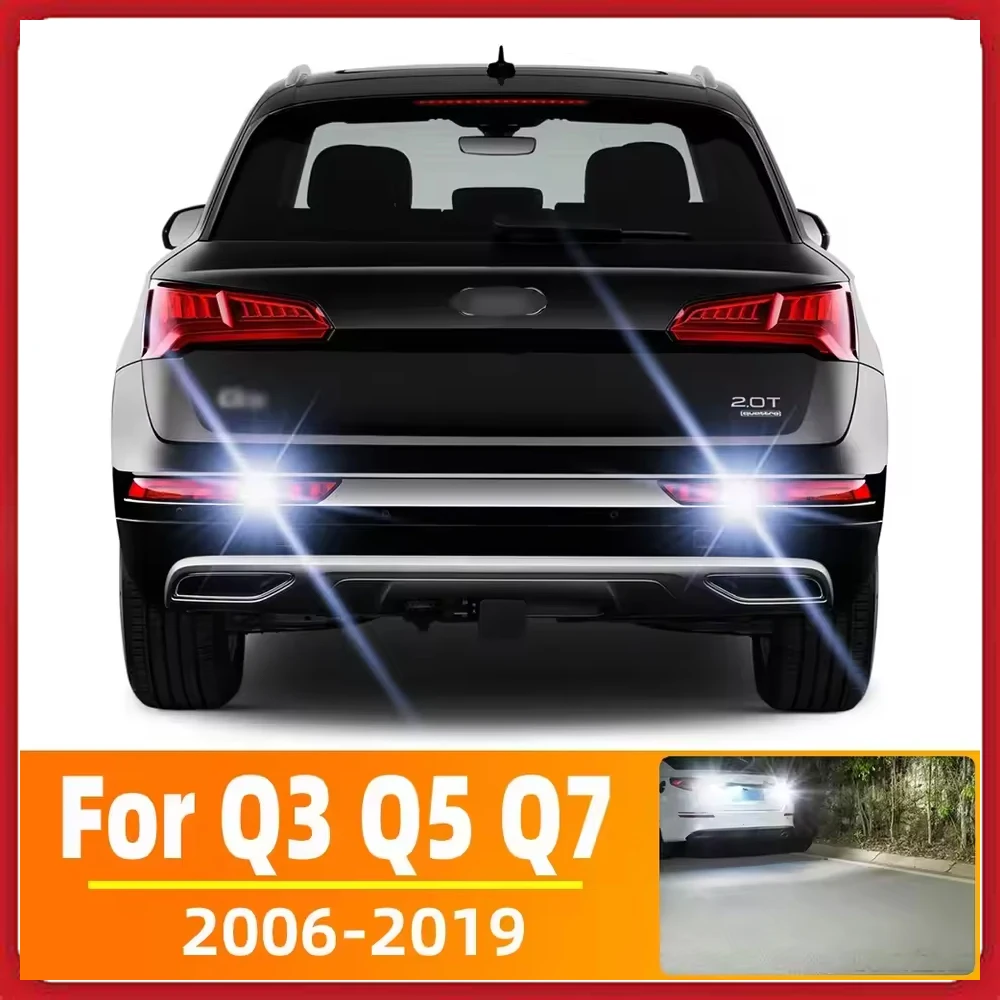 

2Pcs Canbus For Audi Q3 Q5 LED Backup 2006-2016 2017 2018 2019 Reverse Reversing Light Bulb White Back Up Lamp Error Free