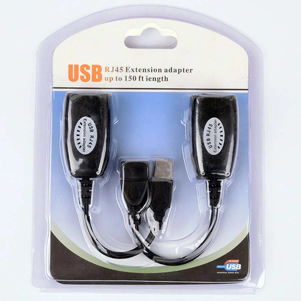 

Usb Cable Extender Usb Extension Adapter Durable Lightweight Portable Fast Transmission Plug Play Compatible Network Cable
