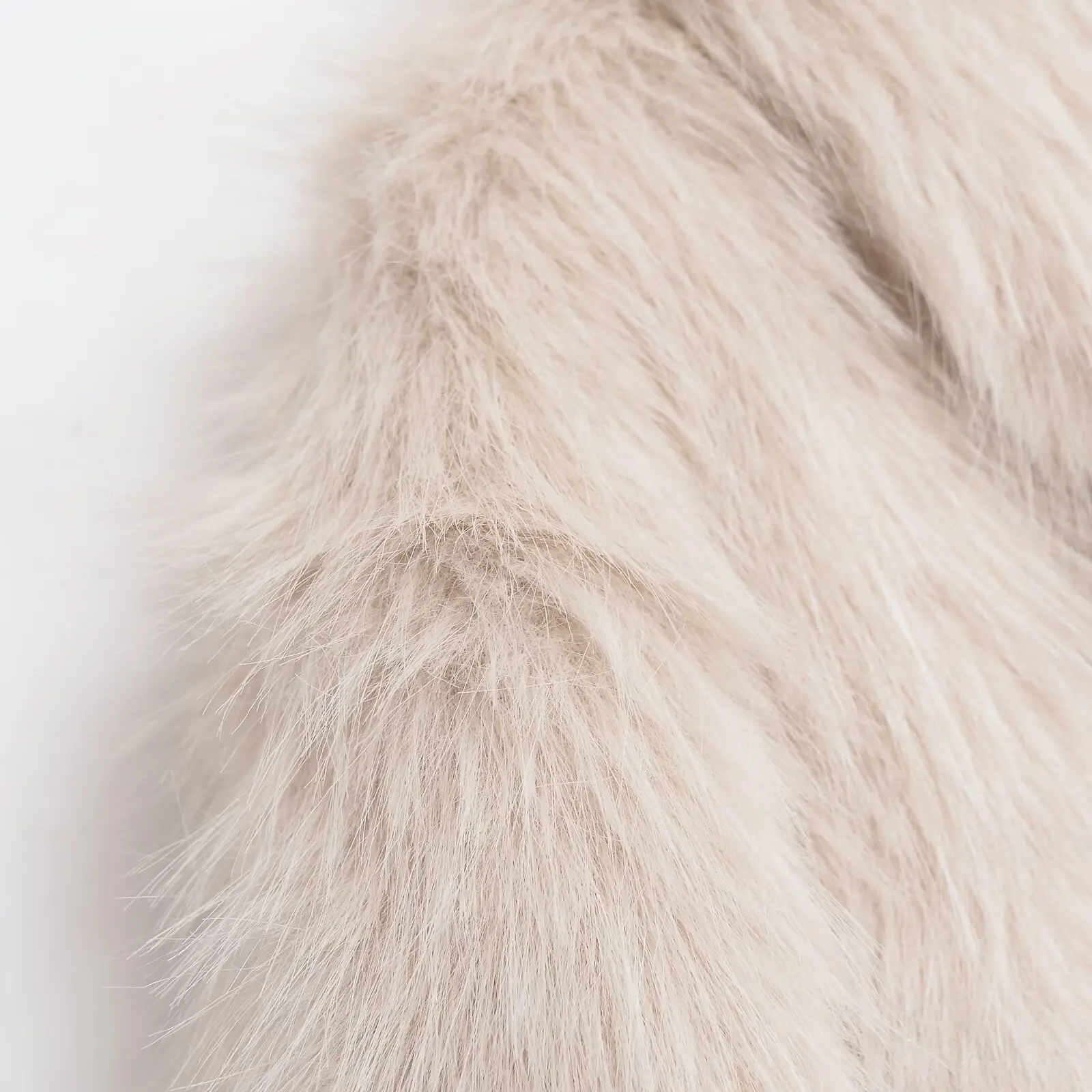 ファッショナブルなファー風襟付きアウターウェア レディース 秋新作 Sle JNLEAOG 6382777 ポリエステル スタンドフィット ロング...