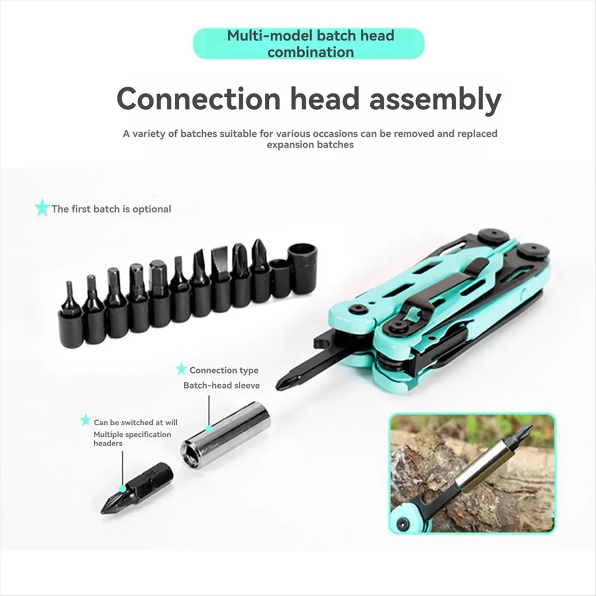 【POPULAR PICK】Multi-Function Tool Folding Pliers Needle-Nosed Pliers Multi-Function Small Pliers Outdoor Emergency Survival Gadg