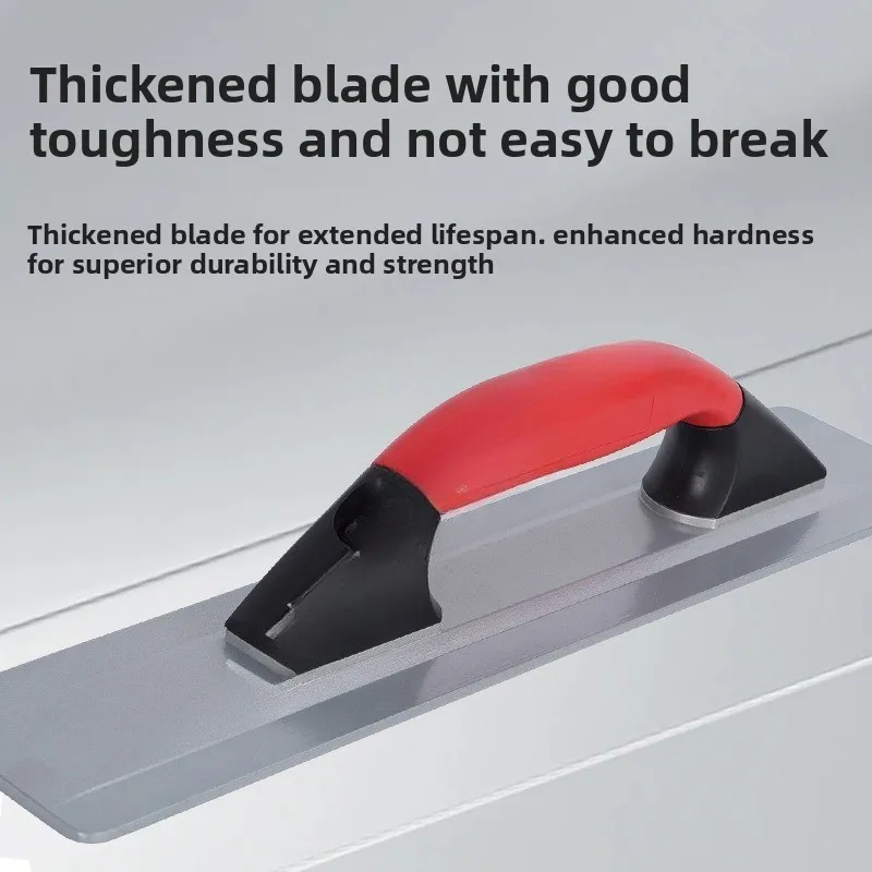 Magnesium Alloy Plastering Trowel, Manual Concrete Smoothing Tool, Wall Putty Scraper Plastering Float for Construction