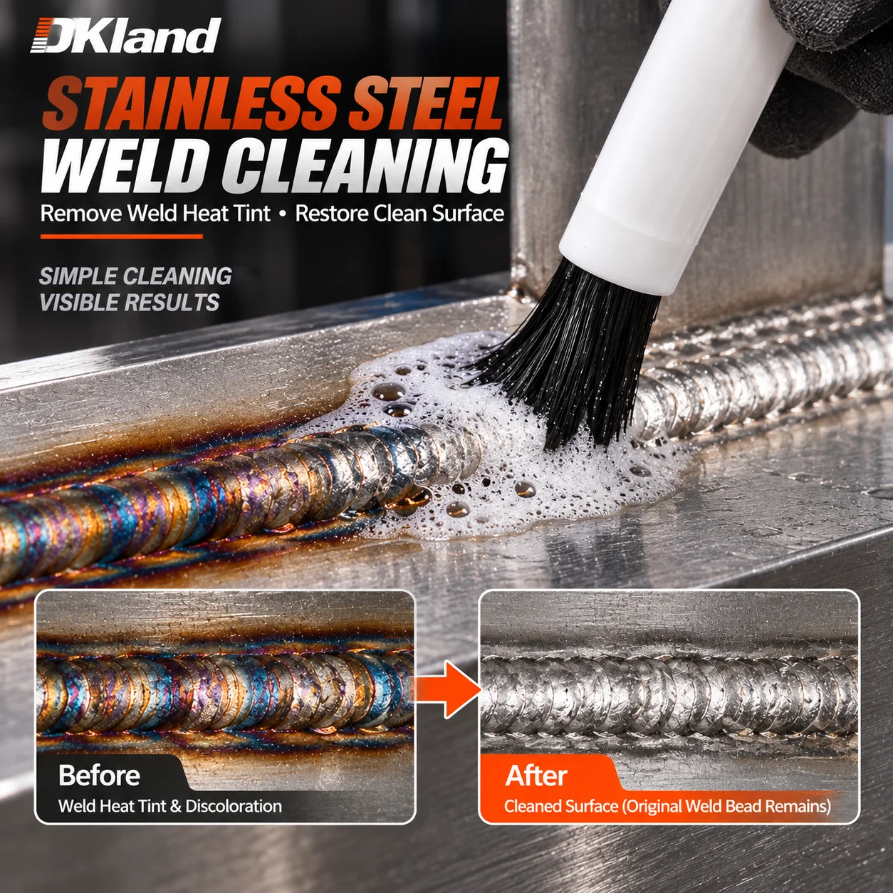 Stainless Steel Brush Weld Processing Machine Argon Arc Welding Spot Weld Cleaning Machine Fast Cleaning Electrolytic