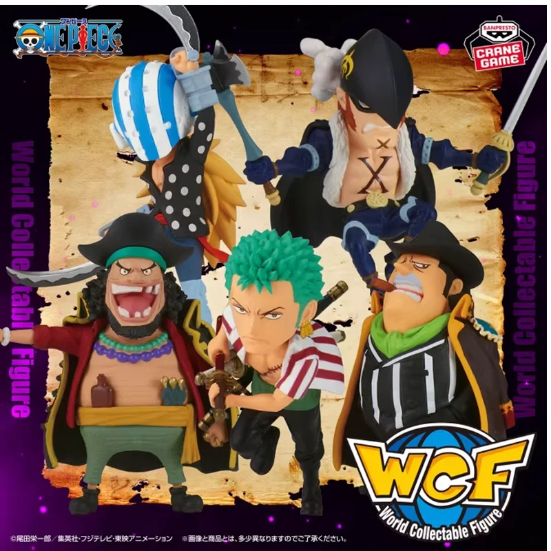 

BANDAI Original ONE PIECE WCF Series Roronoa Zoro Killer X· Drake THE WORST GENERATION Vol.2 Character Action Model