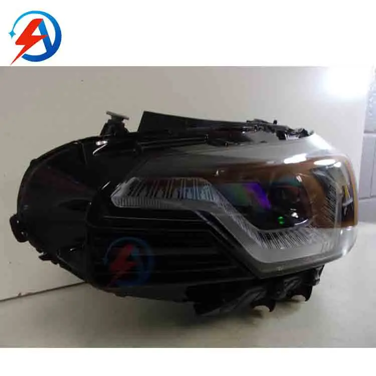 2022-2023 لسيارات BMW 230i M240iX مصباح أمامي LED متكيف جانبي للسائق مع حواف سوداء OEM جودة عالية جديد 6000k درجة حرارة اللون