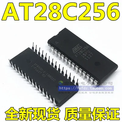 10adet Yeni ve orijinal AT28C256 EEPROM bellek çip DIP28 AT28C256-15PU entegre devre IC çipleri 28C256