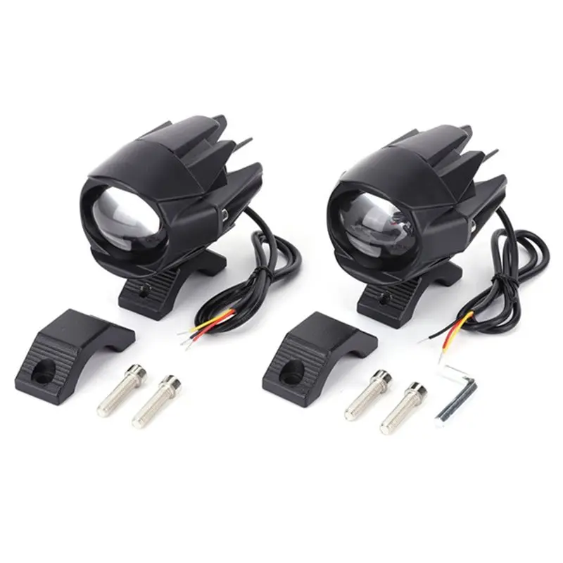 

Universal Fit LED Motorcycle Spot Light Waterproof Auxiliary Headlight With Mounting Brackets For Motorcycles-L94A