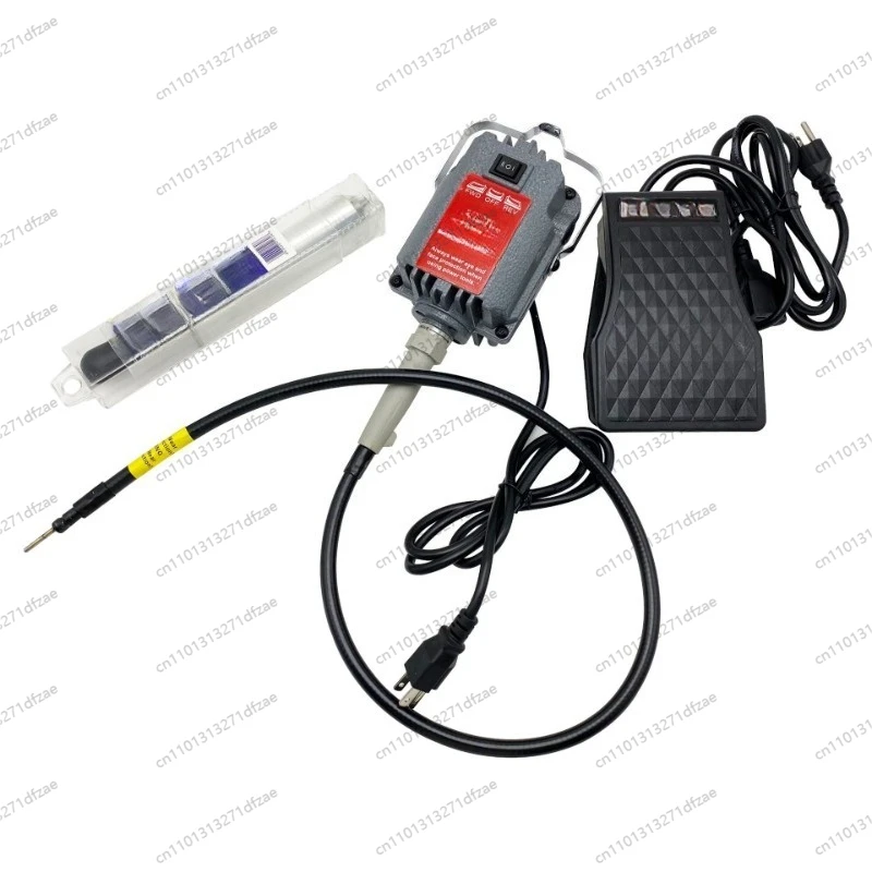 

SR Grinder Flexshaft Rotary Hanging Motor Foredom Full Set Flexible Shaft Polishing Machine Burnishing Grinding Rotary Tool Kit