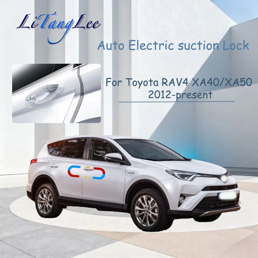 

​ ​ Для Toyota RAV4 XA40/XA50 2012-настоящее автомобильное мягкое закрытие дверной защелки, привод замка, автоматическое электрическое поглощение, всасывание, бесшумность