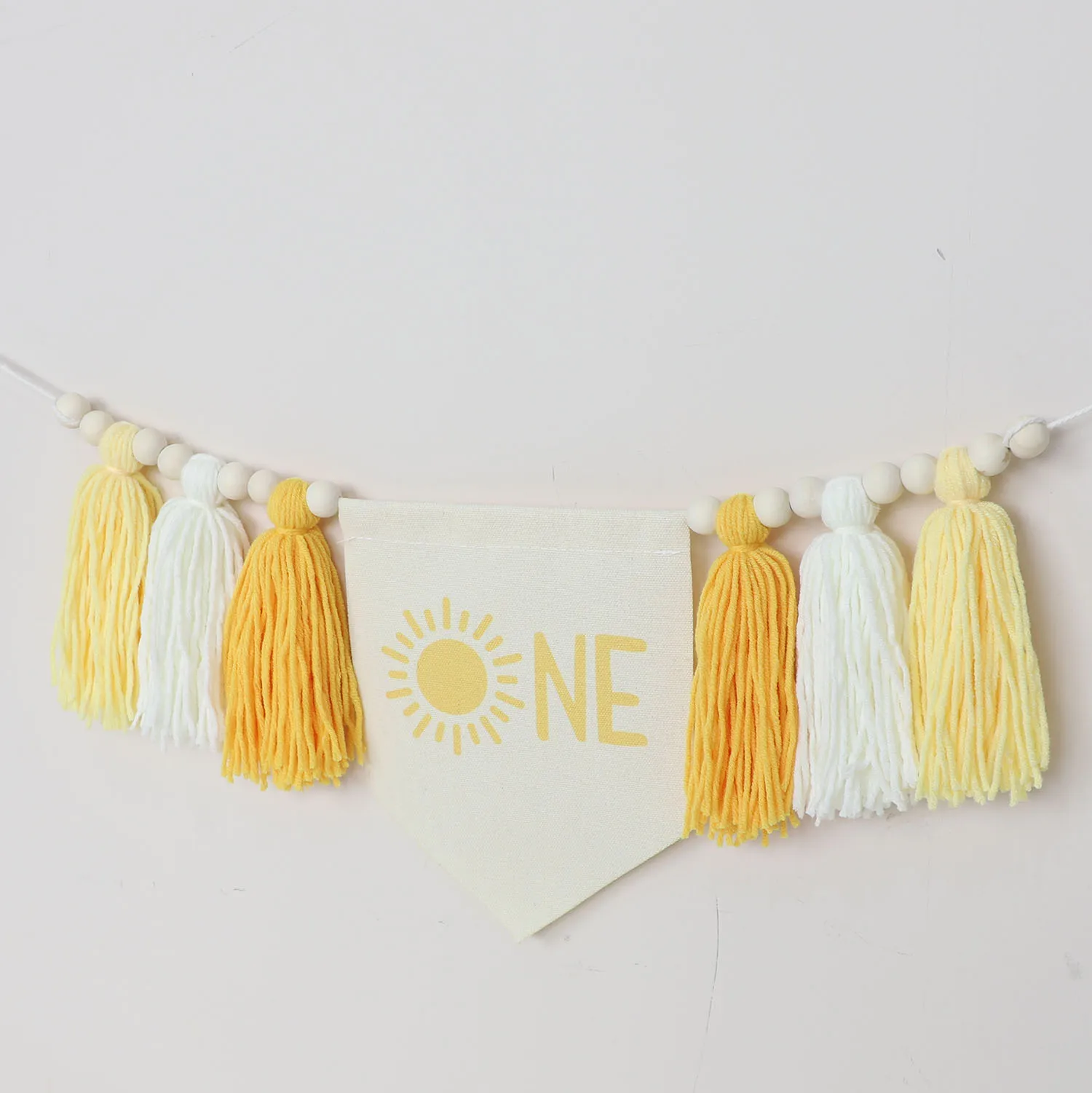 Bannerkranz mit Sonnenmotiv zum 1. Geburtstag, Geburtstagskronenhut, geeignet für Geburtstagsfeierdekorationen für Jungen und Mädchen – Detail 6