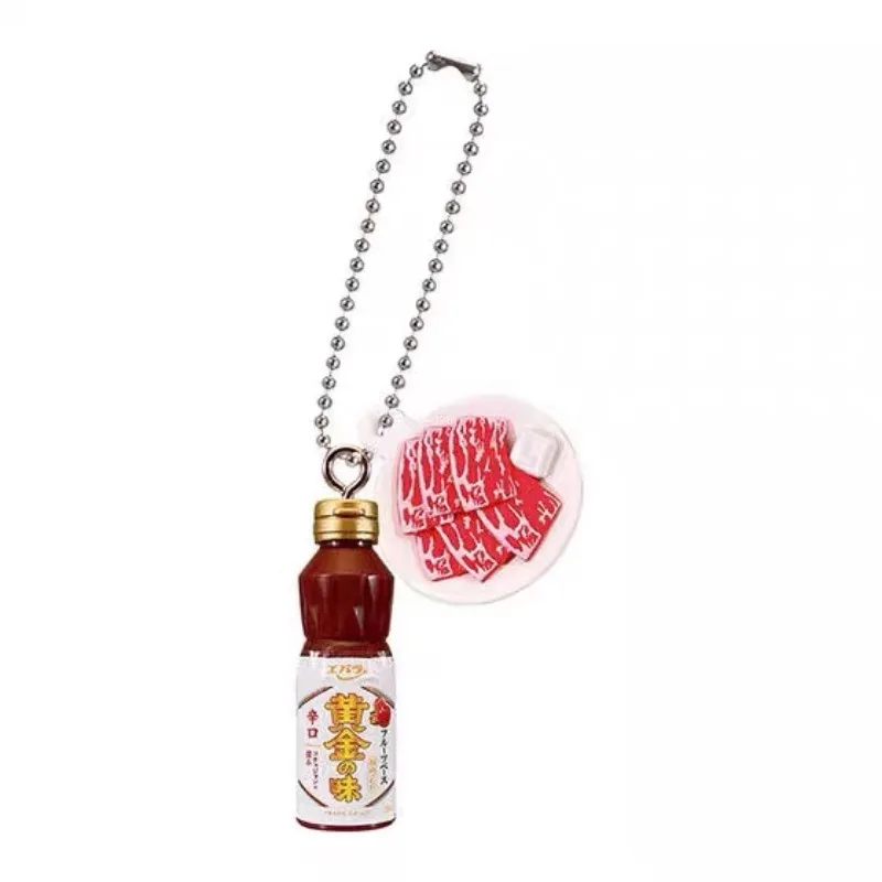 Bandai Gashapon Cute Kawaii Candy Toy Figure Anime Japanese Miniature Seasoning Snack Food Keychain Model Capsule Toys Gift