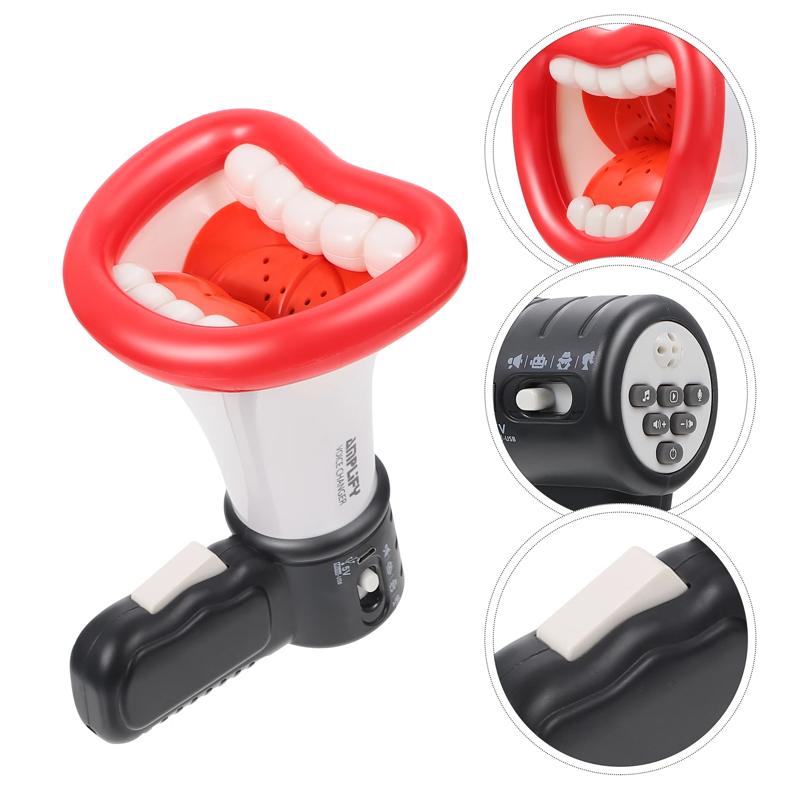 

Creative 1 Set Megaphone Loudspeaker Voice Amplifier For Safe Environment-Friendly Material Unique Design Bright Color