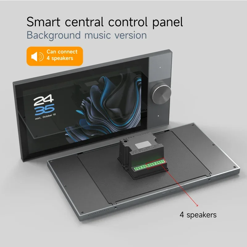 Best-Selling Tuya Intelligent Wall-Mounted IPS Control Panel - High-Quality WIFI Android Home Security Alarm System