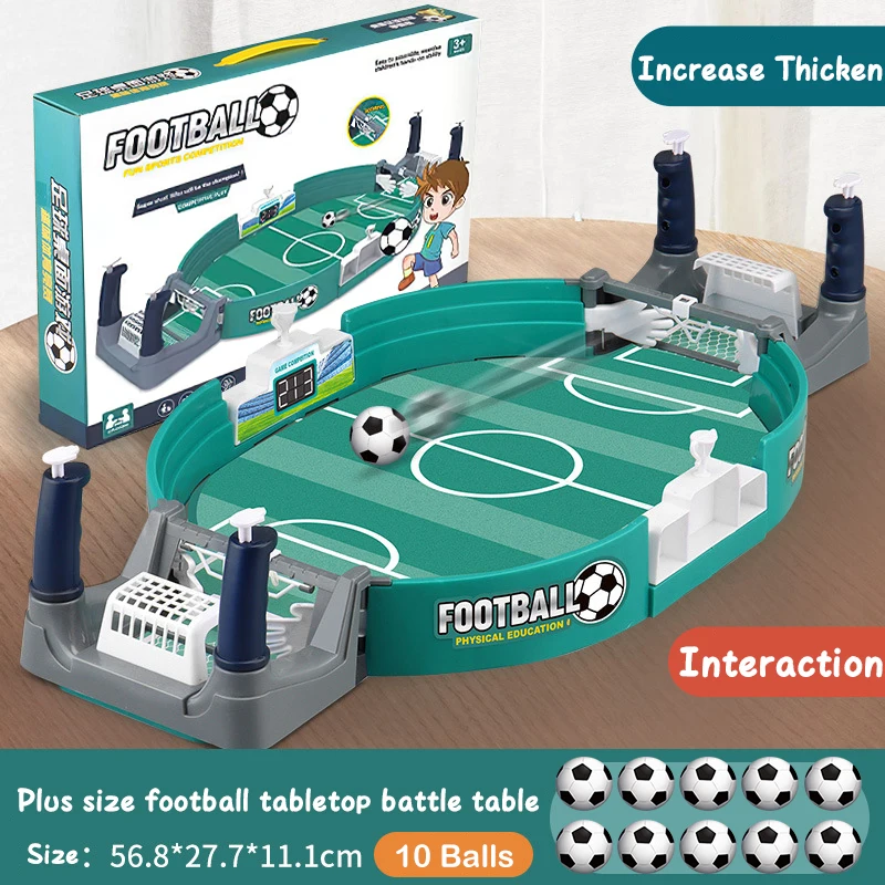 Voetbaltafel voor familiefeest Voetbalbordspel Desktop Interactief voetbalspeelgoed Kinderen Jongens Sport Outdoor Draagbaar spel Cadeau
