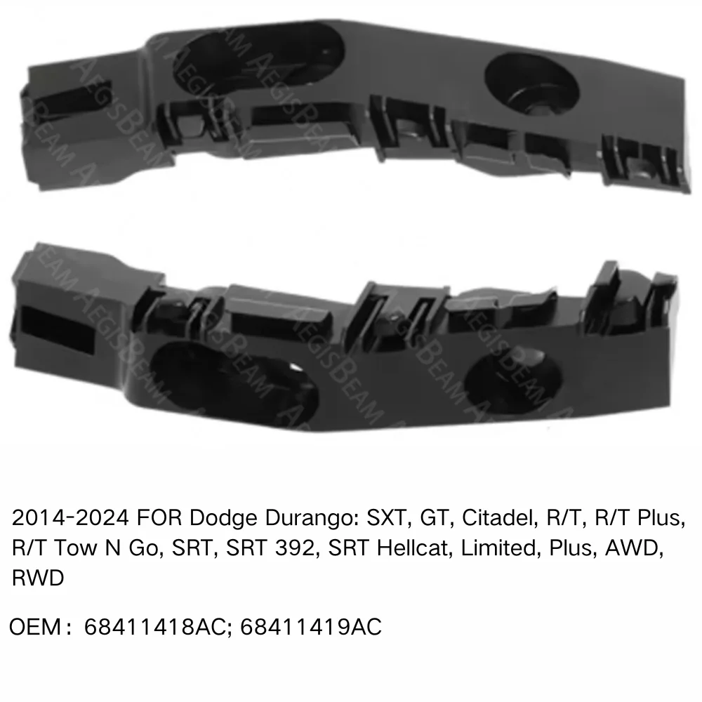 Front Bumper Retainer Bracket Spacer Support FOR Dodge Durango SXT GT Citadel R T Plus Tow N Go SRT 392 2014-2024 68411418AC