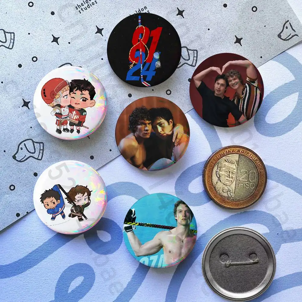 

Popular TV H-Heated R-Rivalry 25mm 75mm 44mm 58mm 32m Brooches Badges Pins for Accessories