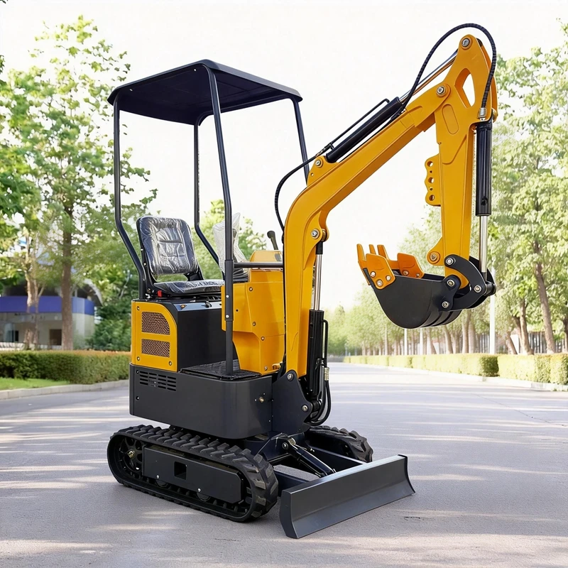 

Мини-экскаватор 1,5 тонны с двигателем Kubota, стандарт EPA/Euro 5, дизельный мини-экскаватор для строительства и сельского хозяйства, европейские инструменты.