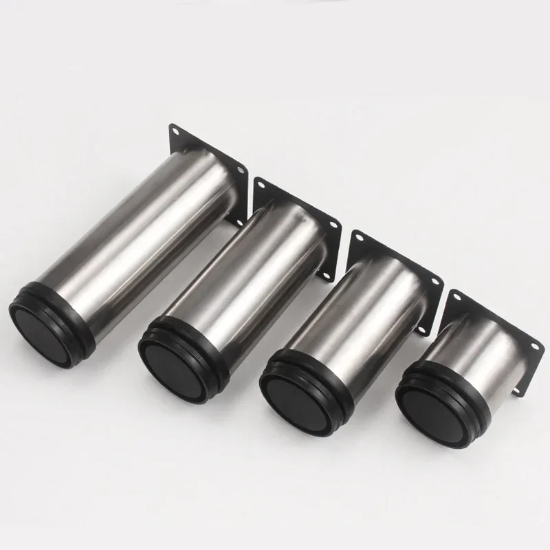 Furniture Adjustable Cabinet Legs Stainless Steel Furniture Legs Cabinet Table Sofa Bed Feet Furniture Legs Feet