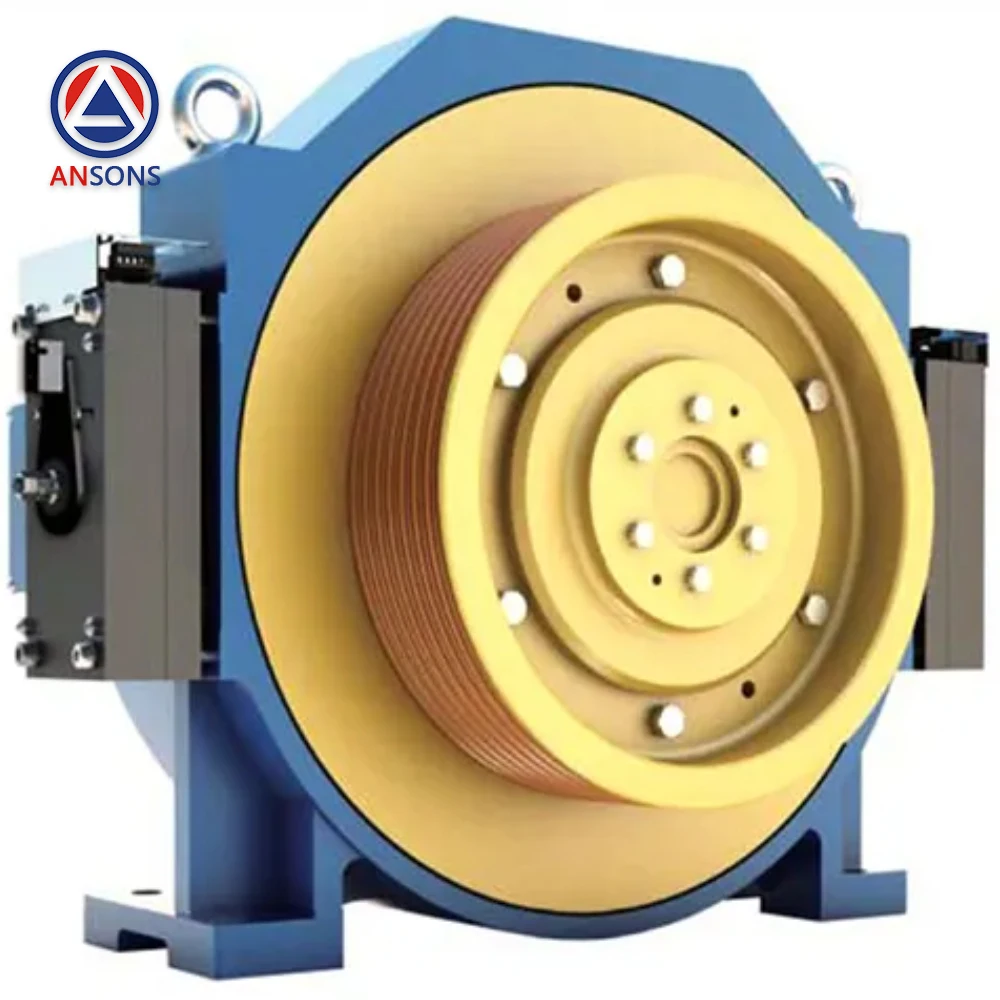 

MCK500 Montanari Elevator Traction Machine Gearless Motor Ansons Elevator Spare Parts